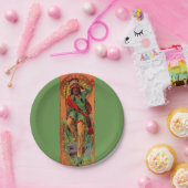 1919 Indische inheemse illustratie Papieren Bordje (Feest)