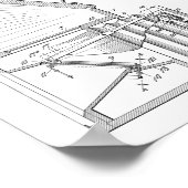 1919 Kunsttekenafdrukken voor vouwcamera Poster (Hoek)