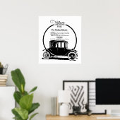 1919 Milburn Electric Car vintage and Print (Thuiskantoor)