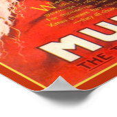 1919 Murad Turkse sigaret Sinterklaas Poster (Hoek)