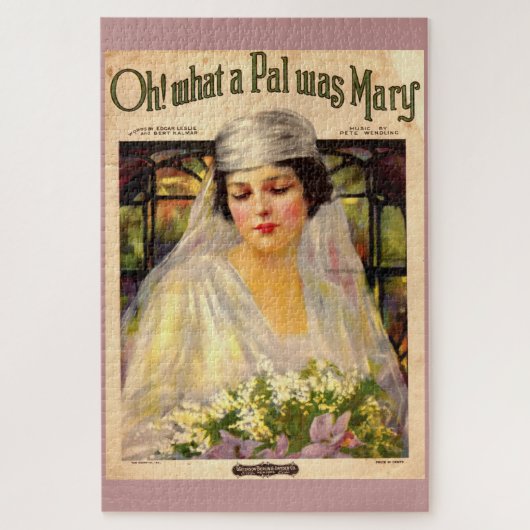 1919 O! Wat een Mary-liedje van Pal was Legpuzzel (Verticaal)