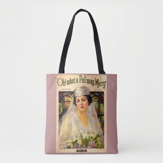 1919 O! Wat een Mary-liedje van Pal was Tote Bag (Voorkant)