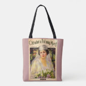 1919 O! Wat een Mary-liedje van Pal was Tote Bag (Achterkant)