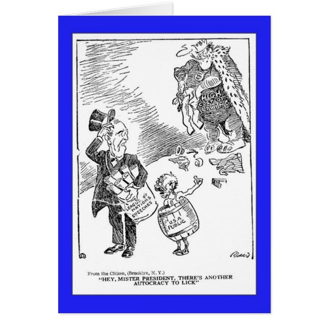 1919 Politieke Cartoon (Voorkant)