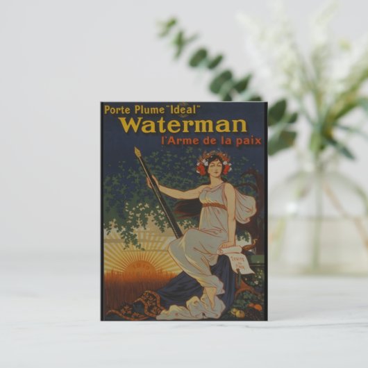 1919-poort Plume-ideaal Briefkaart (Staand voorkant)