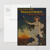 1919-poort Plume-ideaal Briefkaart (Voorkant / Achterkant)