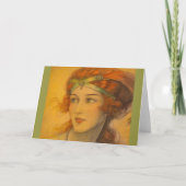 1919 prachtige roodbaars kaart (Voorkant)