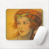 1919 prachtige roodbaars muismat (Met muis)