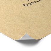 1919 Vliegtuigtekenkunst met een patent in het vli Poster (Hoek)