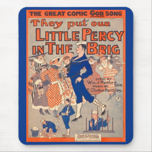 1919 zetten ze ons kleine percy in de Brig Muismat