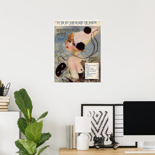 1919 Ziegfeld Follies  Music Hoesje Album Poster (Thuiskantoor)