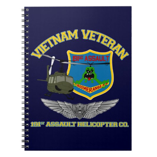 191e AHC - Bemanningsvleugels Notitieboek (Voorkant)