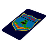 191st AHC Boomerangs alleen patch Magneet (Linkerzijde)