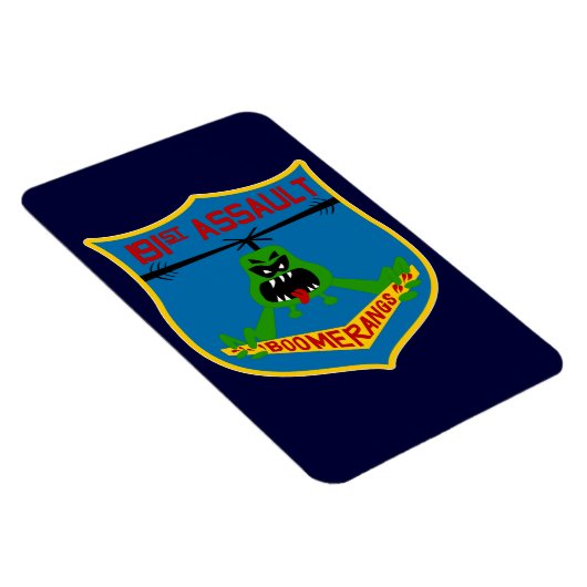191st AHC Boomerangs alleen patch Magneet (Rechterzijde)