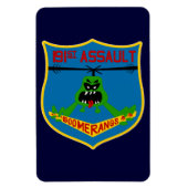 191st AHC Boomerangs alleen patch Magneet (Verticaal)