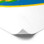 191st AHC Boomerangs alleen patch Poster (Hoek)