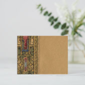 1920 Abstracte achtergrond Briefkaart (Staand voorkant)