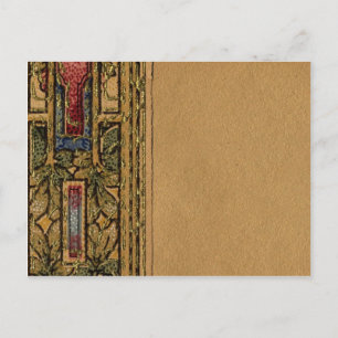 1920 Abstracte achtergrond Briefkaart