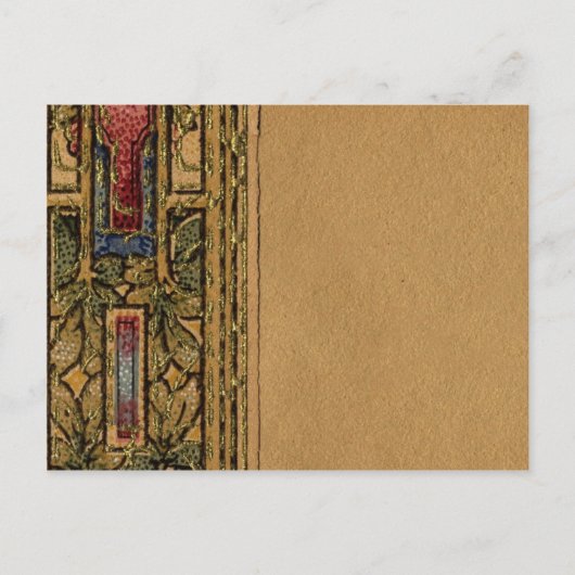 1920 Abstracte achtergrond Briefkaart (Voorkant)