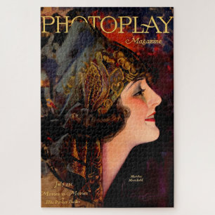 1920 Afdekking van tijdschrift Photoplay Legpuzzel