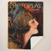 1920 Afdekking van tijdschrift Photoplay Sherpa Deken (Voorkant)