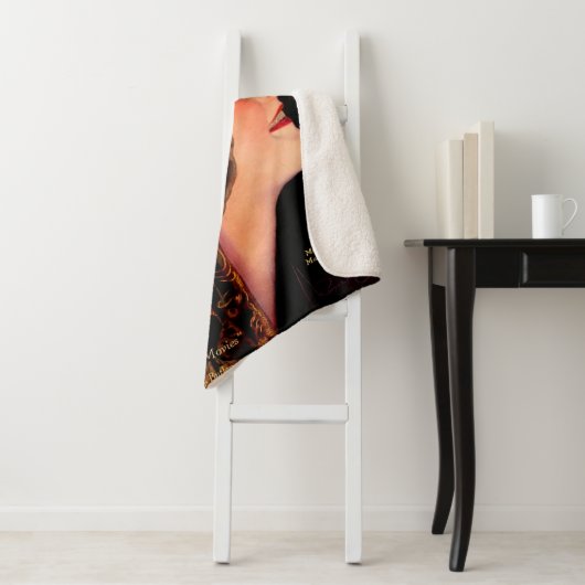 1920 Afdekking van tijdschrift Photoplay Sherpa Deken (In situ)