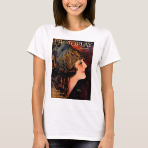 1920 Afdekking van tijdschrift Photoplay T-shirt