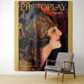 1920 Afdekking van tijdschrift Photoplay Wandkleed (In situ)