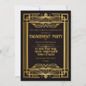 1920 art deco moord mysterie verjaardag kaart (Voorkant)