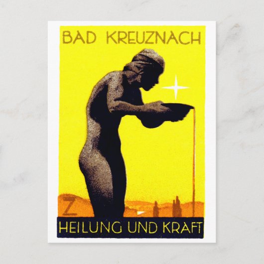 1920 Bad Kreuznach Duitsland Briefkaart (Voorkant)