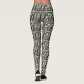 1920  Billboard Jazz Time Music Dance Leggings (Achterkant)