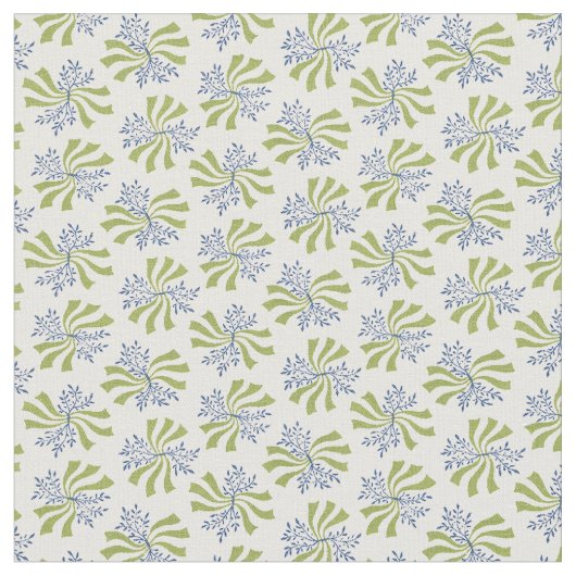 1920 Bloemen Stof (Close Up)