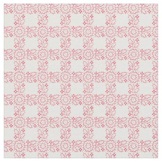 1920 Bloemenrooster Stof (Close Up)