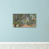 1920 Bonaventure Cemetery, Savannah, Georgia, Vere Canvas Afdruk (Insitu (Houten vloer))