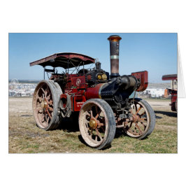 1920 Burrell 6nhp Weglocomotief en Kraanmotor