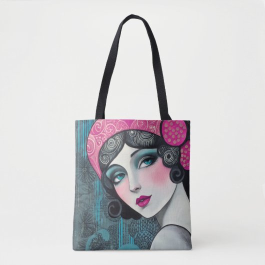 1920 Clara Belle Tote Bag (Voorkant)