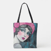 1920 Clara Belle Tote Bag (Achterkant)