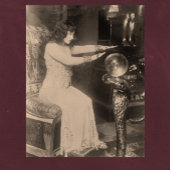  1920 Crystal Ball Fortune Teller Foto Poster