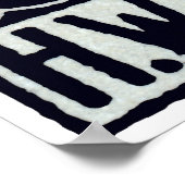 1920 Duivel met fietsen Poster (Hoek)