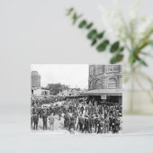 1920 Ebbets Field Briefkaart (Staand voorkant)