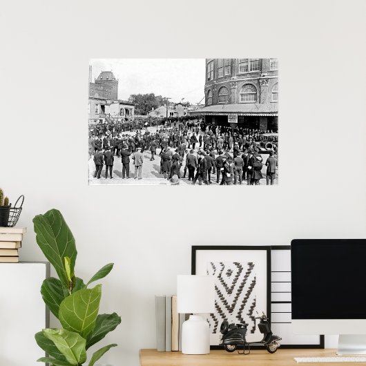 1920 Ebbets Field Poster (Thuiskantoor)