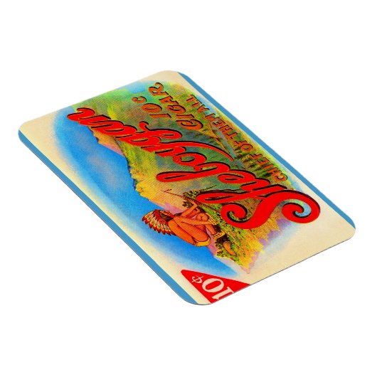 1920-etiket Sheboygan cigar Magneet (Rechterzijde)