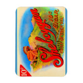 1920-etiket Sheboygan cigar Magneet (Verticaal)