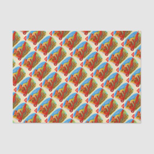 1920-etiket Sheboygan cigar Tissuepapier (Voorkant)