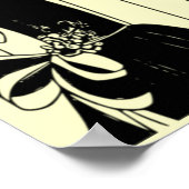 1920 Flapper Deco Poster 2 - Aanpassen! (Hoek)