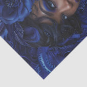 1920 Flapper Girl13 Tissuepapier (Detail)