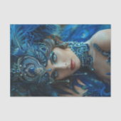 1920 Flapper Girl19 Tissuepapier (Voorkant)