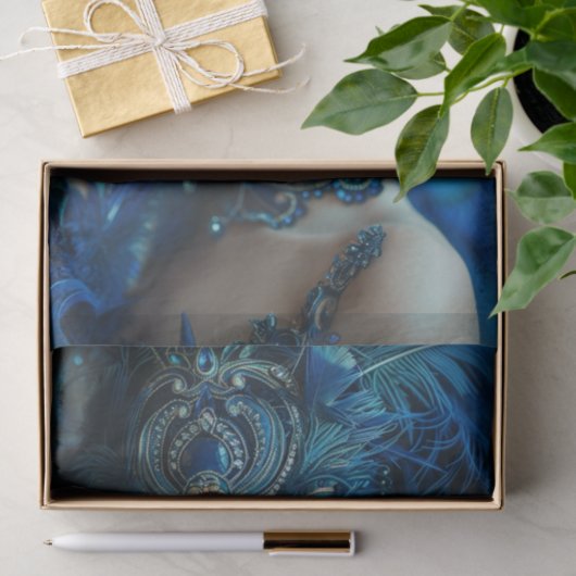 1920 Flapper Girl19 Tissuepapier (Geschenk)