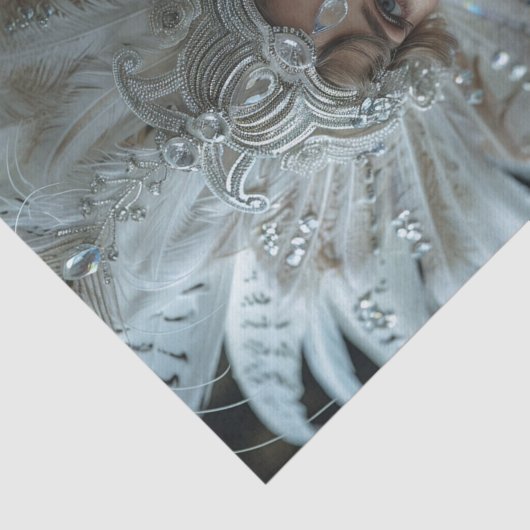 1920 Flapper Girl26 Tissuepapier (Detail)