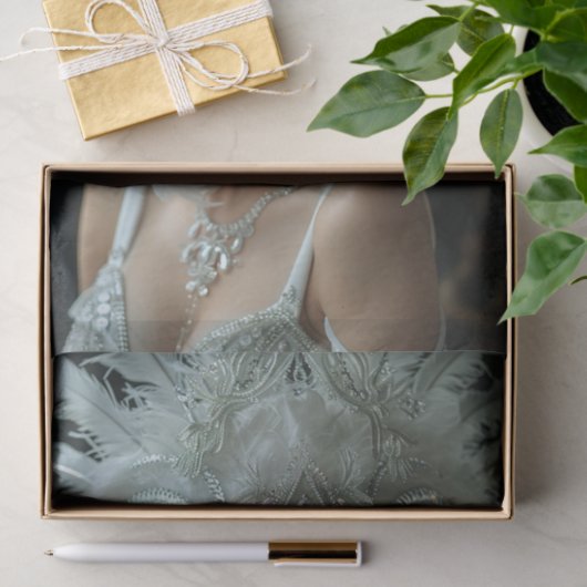 1920 Flapper Girl29 Tissuepapier (Geschenk)